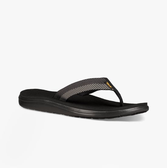 Teva Voya Flip Mens Flip Flops Vori Black Gray - Image 3