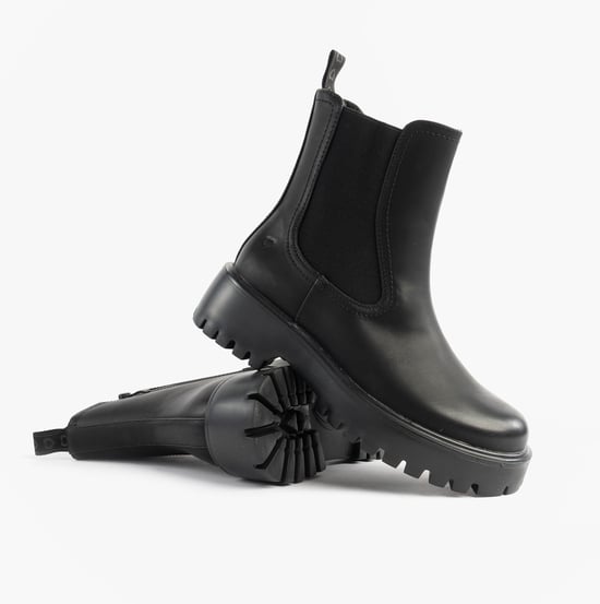 Heavenly Feet Alana2 Womens Chelsea Boots Black - Image 5