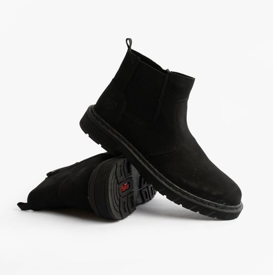 Rieker 31650-00 Mens Boots Black - Image 2