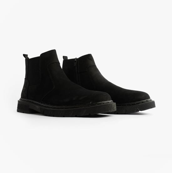 Rieker 31650-00 Mens Boots Black - Image 4