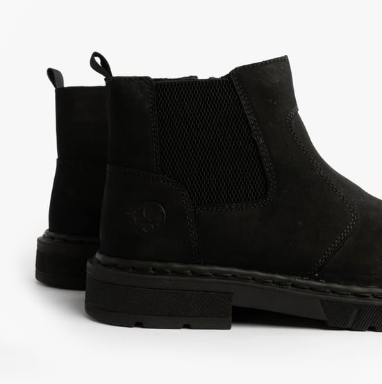 Rieker 31650-00 Mens Boots Black - Image 5