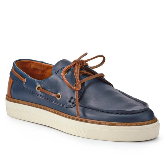Jones Bootmaker Rhodes Leather Boat Shoes - Image 1