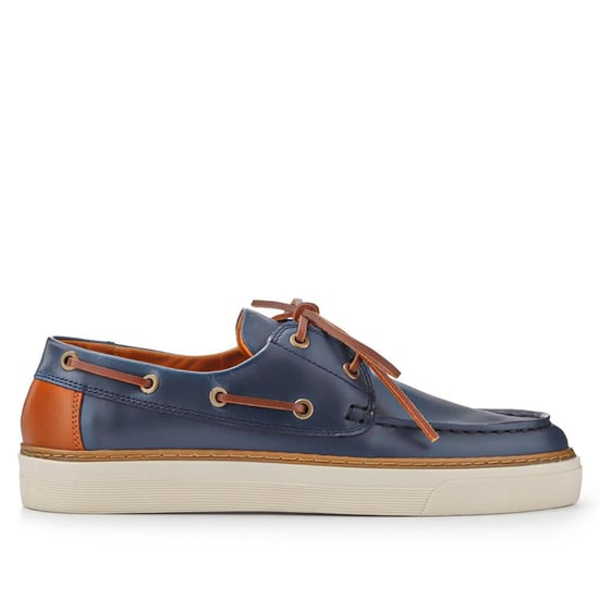 Jones Bootmaker Rhodes Leather Boat Shoes - Image 2