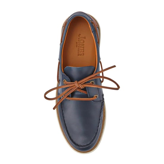 Jones Bootmaker Rhodes Leather Boat Shoes - Image 4