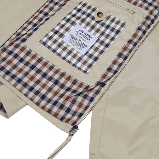 Aquascutum Active Archival Mid Beige Jas - Image 5