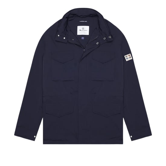 Aquascutum Active Stretch M-65 Navy Blue Jacket - Image 1