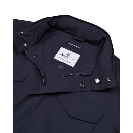 Aquascutum Active Stretch M-65 Marinblå Jacka - Image 3