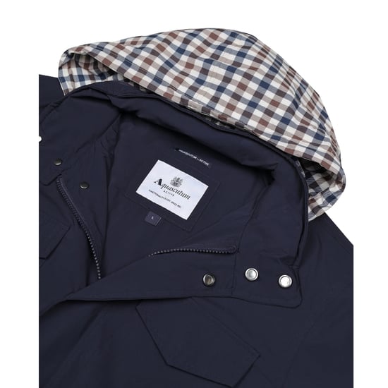 Aquascutum Active Stretch M-65 Marinblå Jacka - Image 4