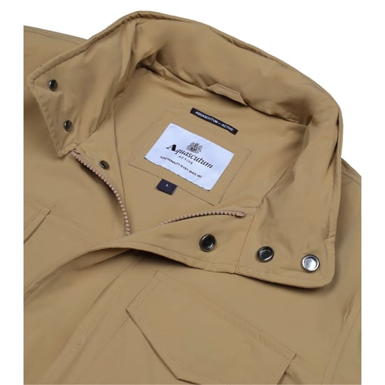 Aquascutum Active Stretch M-65 Khaki Beige Jacket - Image 3