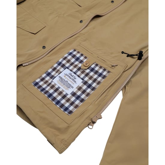 Aquascutum Active Stretch M-65 Khaki Beige Jacket - Image 6