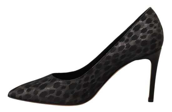 Leopard Print Heels Pumps Pointed Toe - Image 2