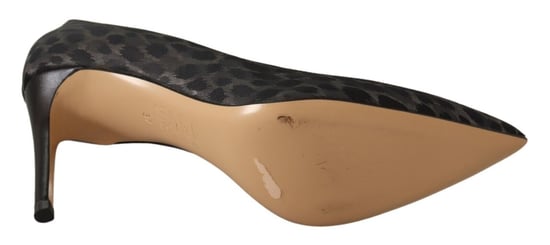 Leopard Print Heels Pumps Pointed Toe - Image 3