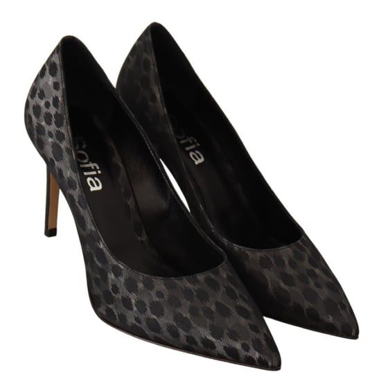 Leopard Print Heels Pumps Pointed Toe - Image 6