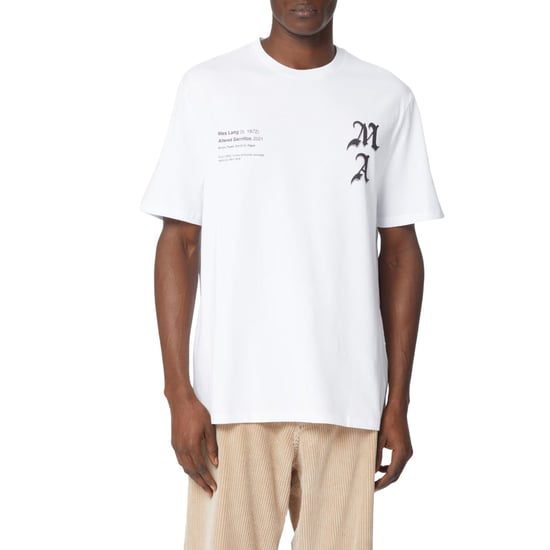 Amiri Wes Lang Checker Skull Tee White - Image 3