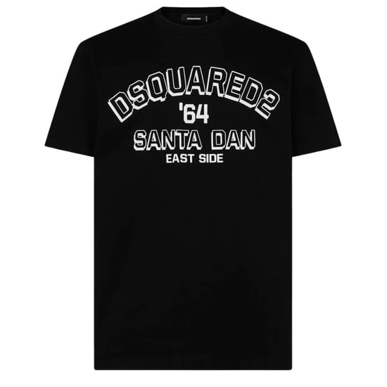 Dsquared2 Santa Dan 64 Zwart T-shirt - Image 1