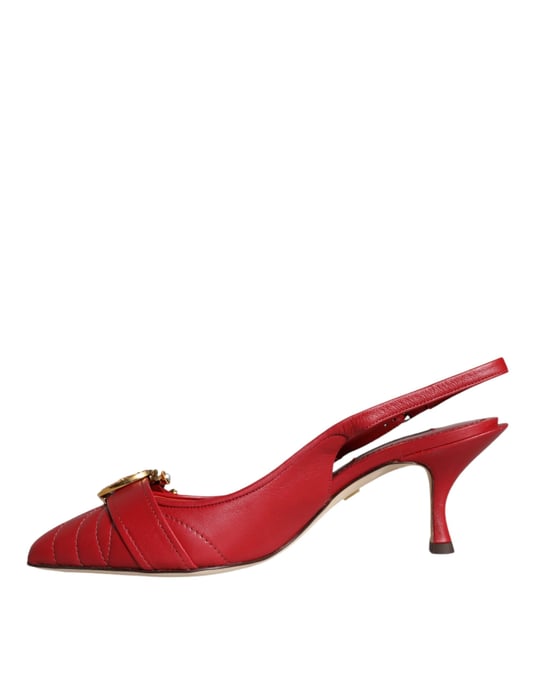 Vadderade Slingback Kattklackar - Image 4