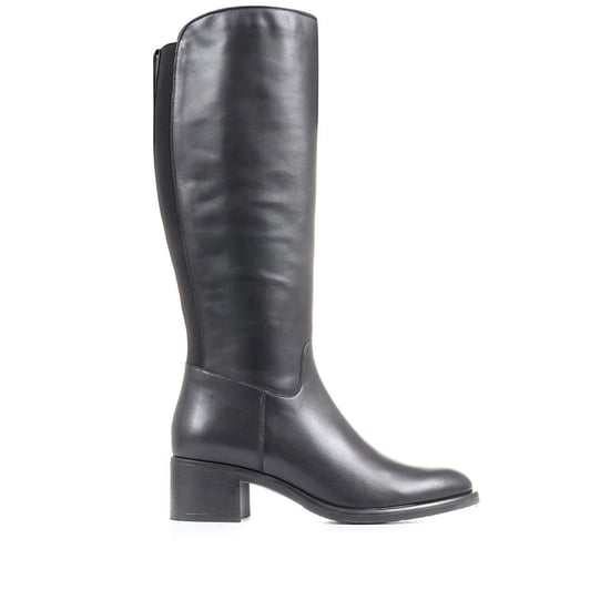 Jones Bootmaker Donatella Knee High Leather Boots - Image 2