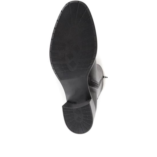 Jones Bootmaker Donatella Knee High Leather Boots - Image 6
