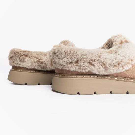 Skechers Keepsakes Lite - Cozy Blend Damsandaler Taupe - Image 5