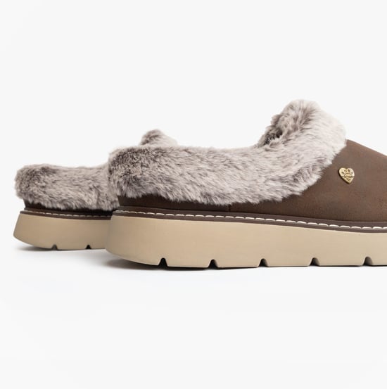 Skechers Keepsakes Lite - Cozy Blend Damsandaler Choklad - Image 5