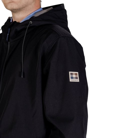 Aquascutum Active Hooded Stretch Windbreaker Zwarte Jas - Image 3
