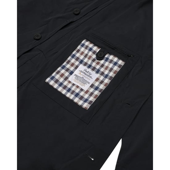 Aquascutum Active Stretch Caban Trenchcoat Svart - Image 5