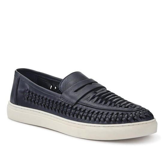 Jones Bootmaker Scottie Leather Trainers - Image 1
