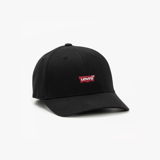 Levi's Housemark Flexfit Unisex Pet Zwart - Image 1