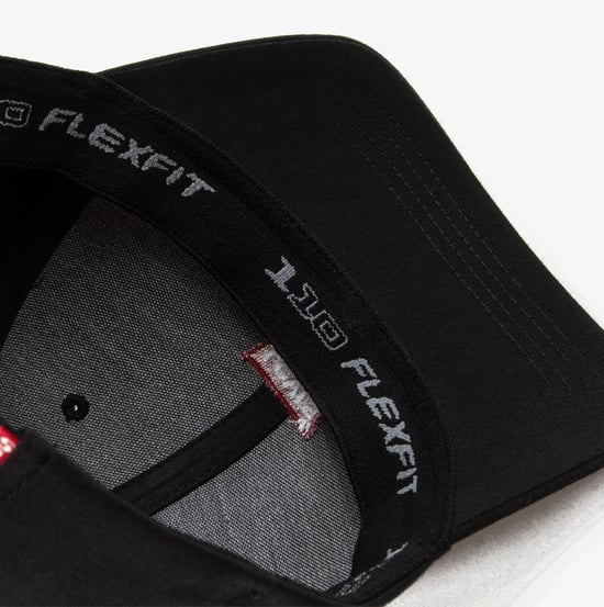 Levi's Housemark Flexfit Unisex Pet Zwart - Image 2