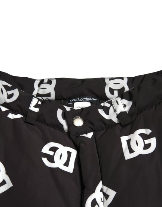 Wideleg Quilted Pants Dg Logo Print - Image 5
