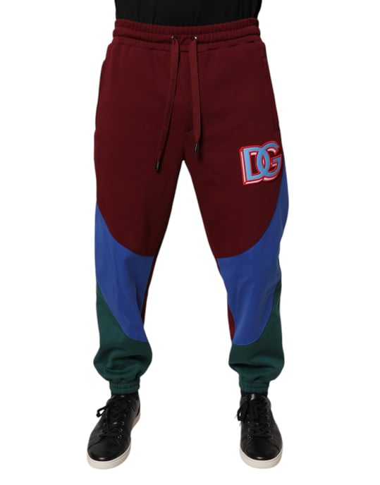 Kleurblokken Joggers Met Logo Patch - Image 1