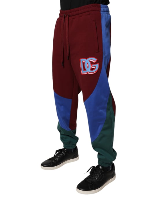Kleurblokken Joggers Met Logo Patch - Image 3