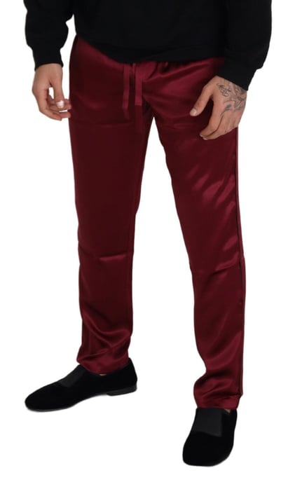 Silk Trousers Drawstring - Image 3