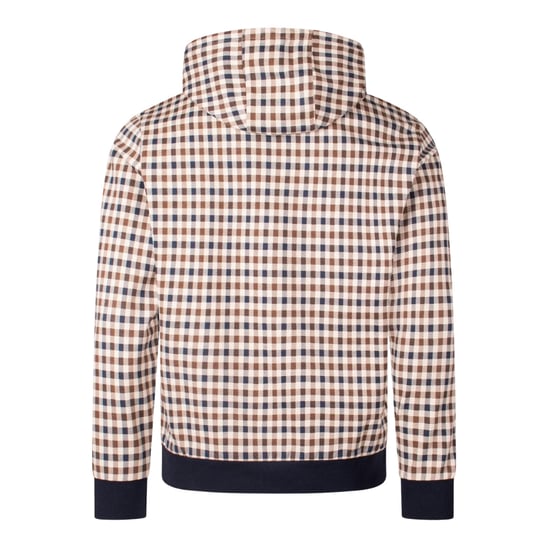 Aquascutum Active Iconic Full Zip-up Hoodie Club Check - Image 2