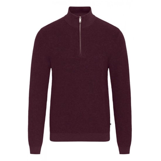 Matinique 30207192 lagoon 192118 claret heren trui half zip - Image 1