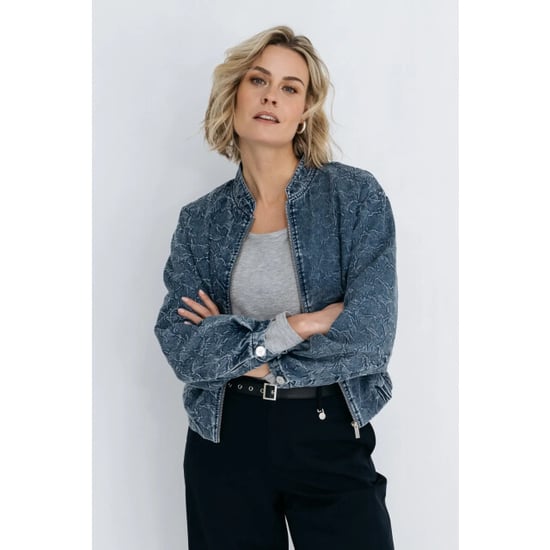 Zizo Fa25.patr.306 patrick jacket blue print - Image 2