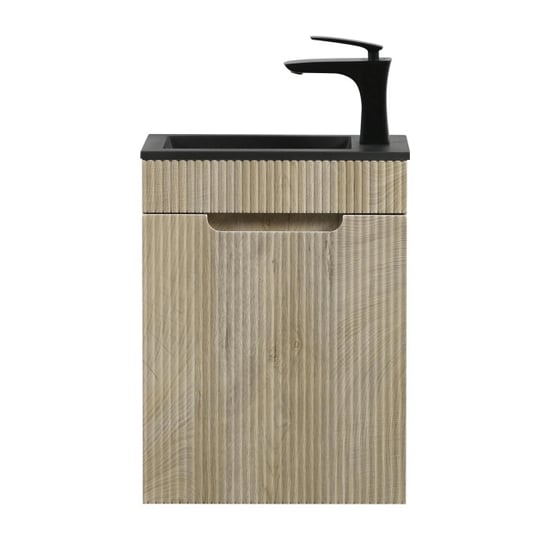 Badplaats Toiletmeubel thermis 40 x 22 cm licht fonteinmeubel met - Image 2