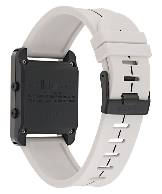 Adidas Originals Retro Pop Drie Unisex Witte Horloge AOST25536 - Image 3