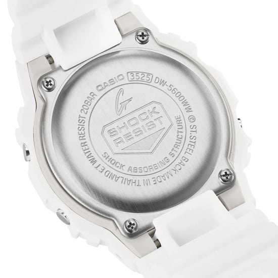 Casio G-shock Unisex Horloge Wit DW-5600WW-7ER - Image 3