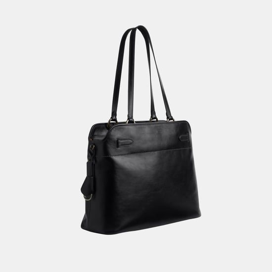 Easton Tote in Crinkle Leather - Image 2
