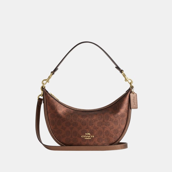 Aria Shoulder Bag In Signature Canvas