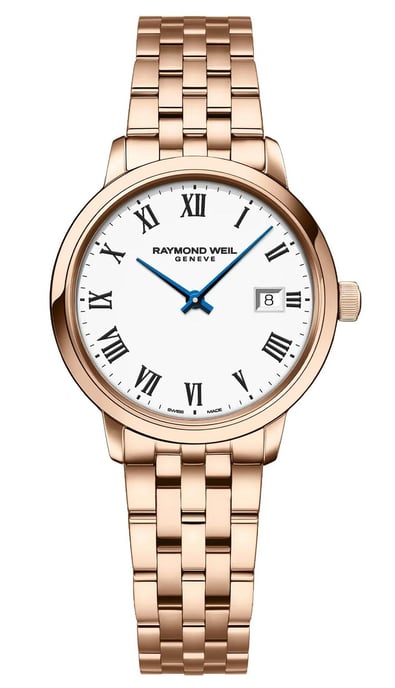 Raymond Weil Freelancer Dames Horloge Rosékleurig 5985-P5S-00300 - Image 1