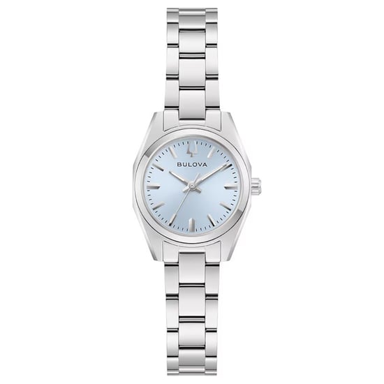 Bulova Surveyor Dames Horloge Zilverkleurig 96L345 - Image 1