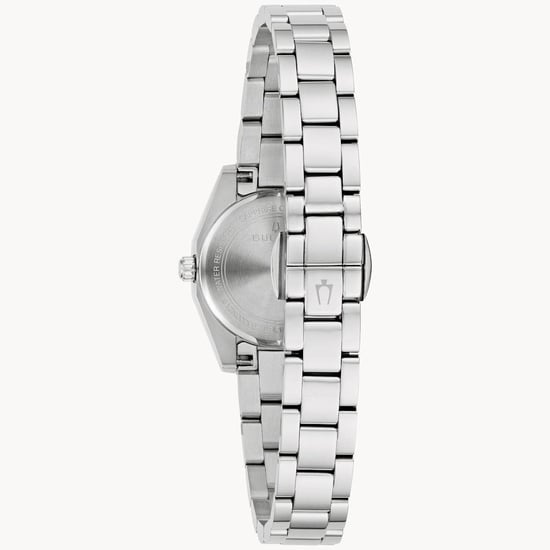 Bulova Surveyor Dames Horloge Zilverkleurig 96L345 - Image 2