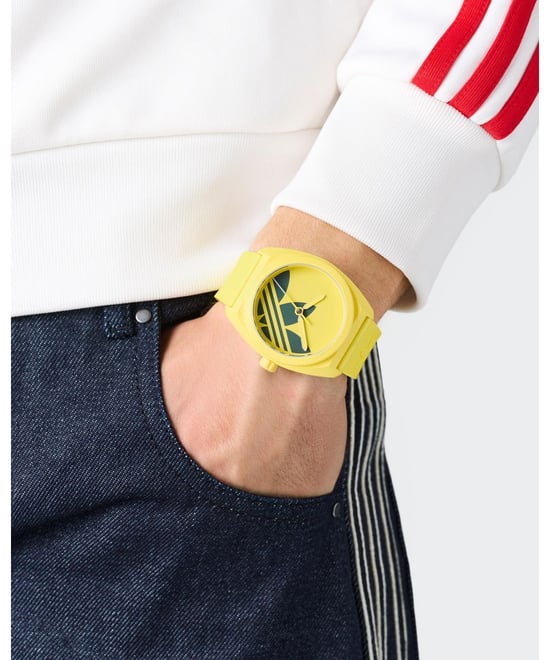 Adidas Originals Project Three Unisex Gele Horloge AOST25542 - Image 5