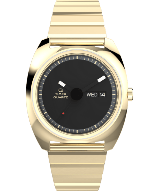Timex Q Timex Q Vintage-inspired Heren Horloge Goudkleurig TW2Y34400 - Image 1