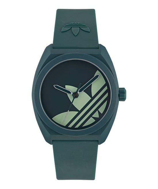 Adidas Originals Project Three Unisex's Green Watch AOST25541 - Image 1