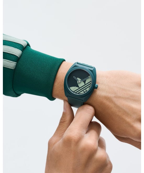 Adidas Originals Project Three Unisex's Green Watch AOST25541 - Image 4