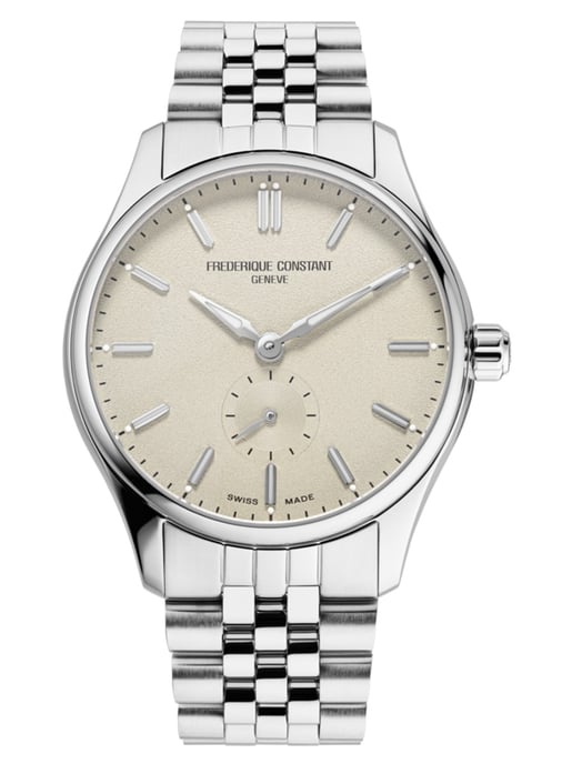 Frédérique Constant Classics Index Small Seconds Heren Horloge Zilverkleurig FC-530CR3B6B - Image 1