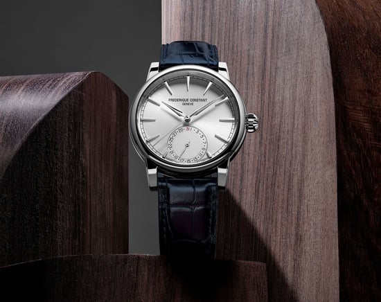 Frédérique Constant Classic Date Manufacture Men's Blue Watch FC-706S3H6 - Image 4